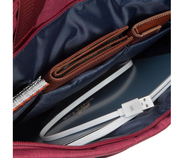 RIVACASE Biscayne 8335 15.6" czerwony - 739407 - zdjęcie 8